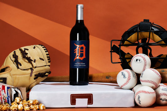 Detroit Tigers 4-Pack Wine Gift gift