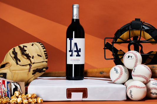 Los Angeles Dodgers 4-Pack Wine Gift gift