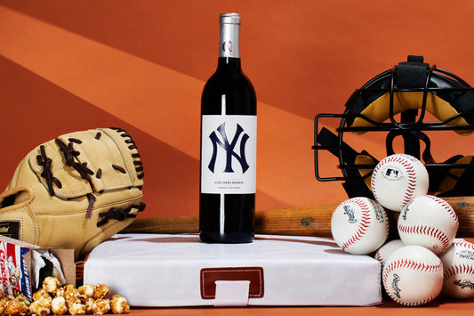 New York Yankees 4-Pack Wine Gift gift