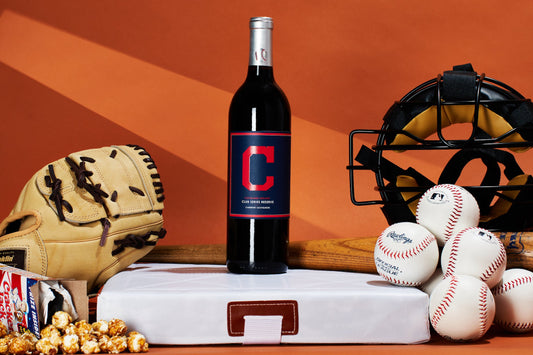 Cleveland Indians 4-Pack Wine Gift gift