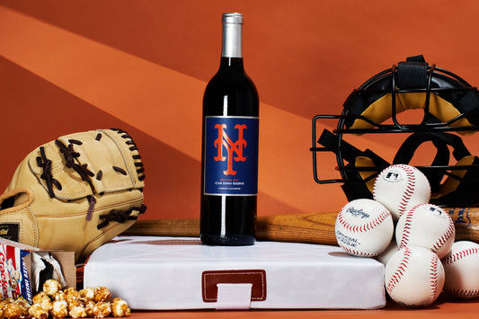 New York Mets 4-Pack Wine Gift gift