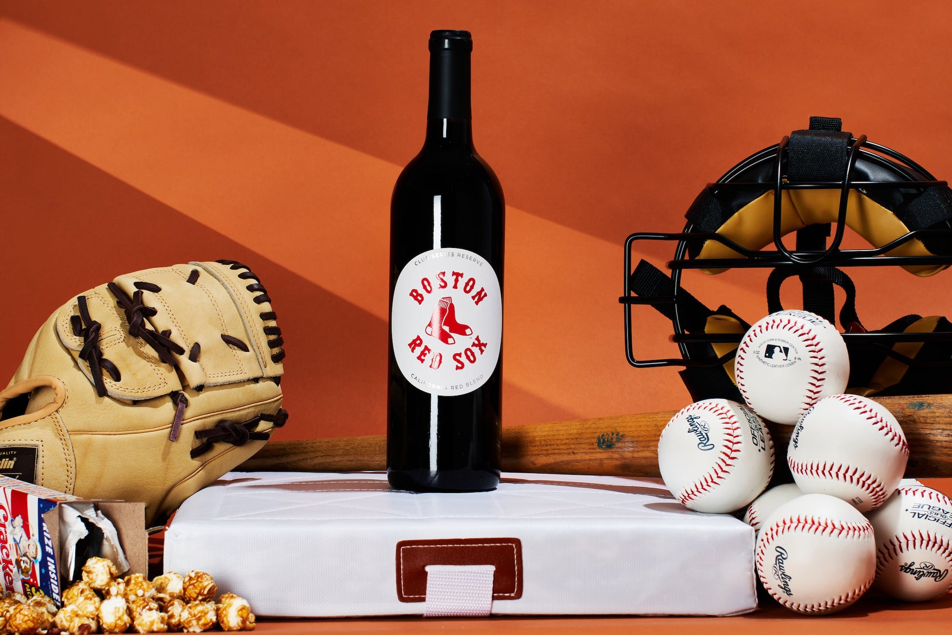 Boston Red Sox 4-Pack Wine Gift